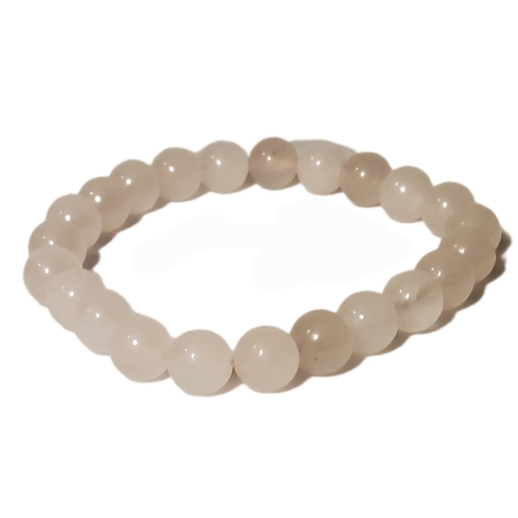 Moonstone Crystal Beaded Bracelet - Picture 3 of 7